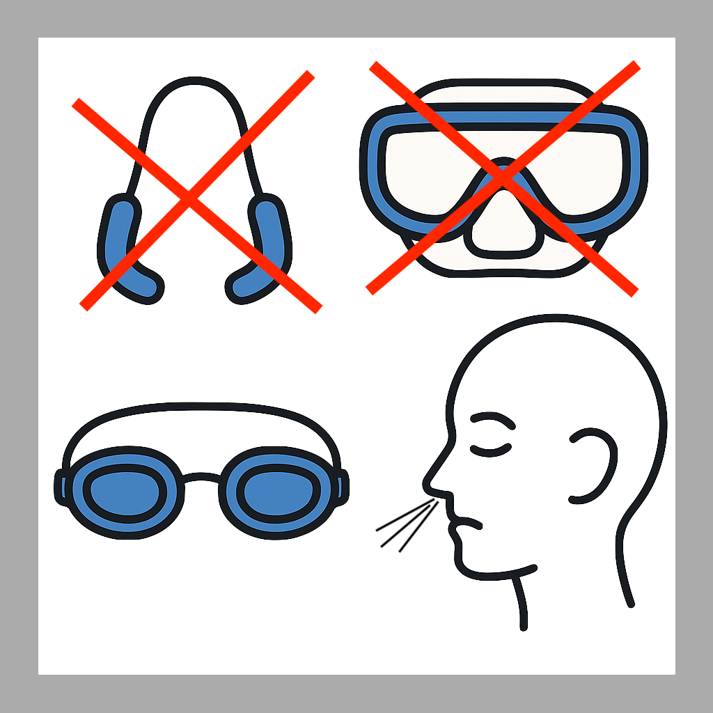 Why Nose Clips and Full-Cover Swim Masks Might Be Holding Back Your Child’s Progress in the Water