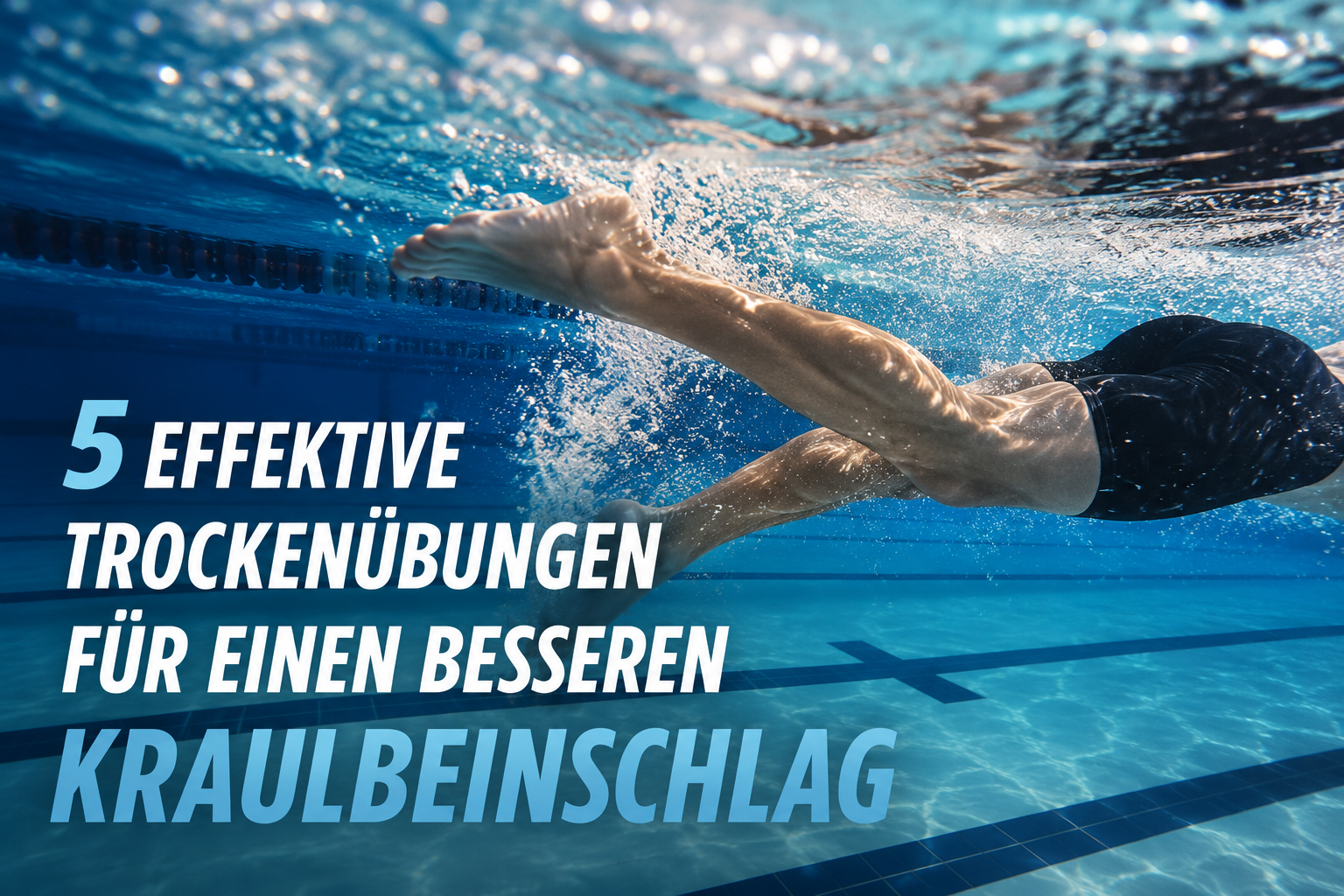 5 effektive Trockenübungen für einen besseren Kraulbeinschlag